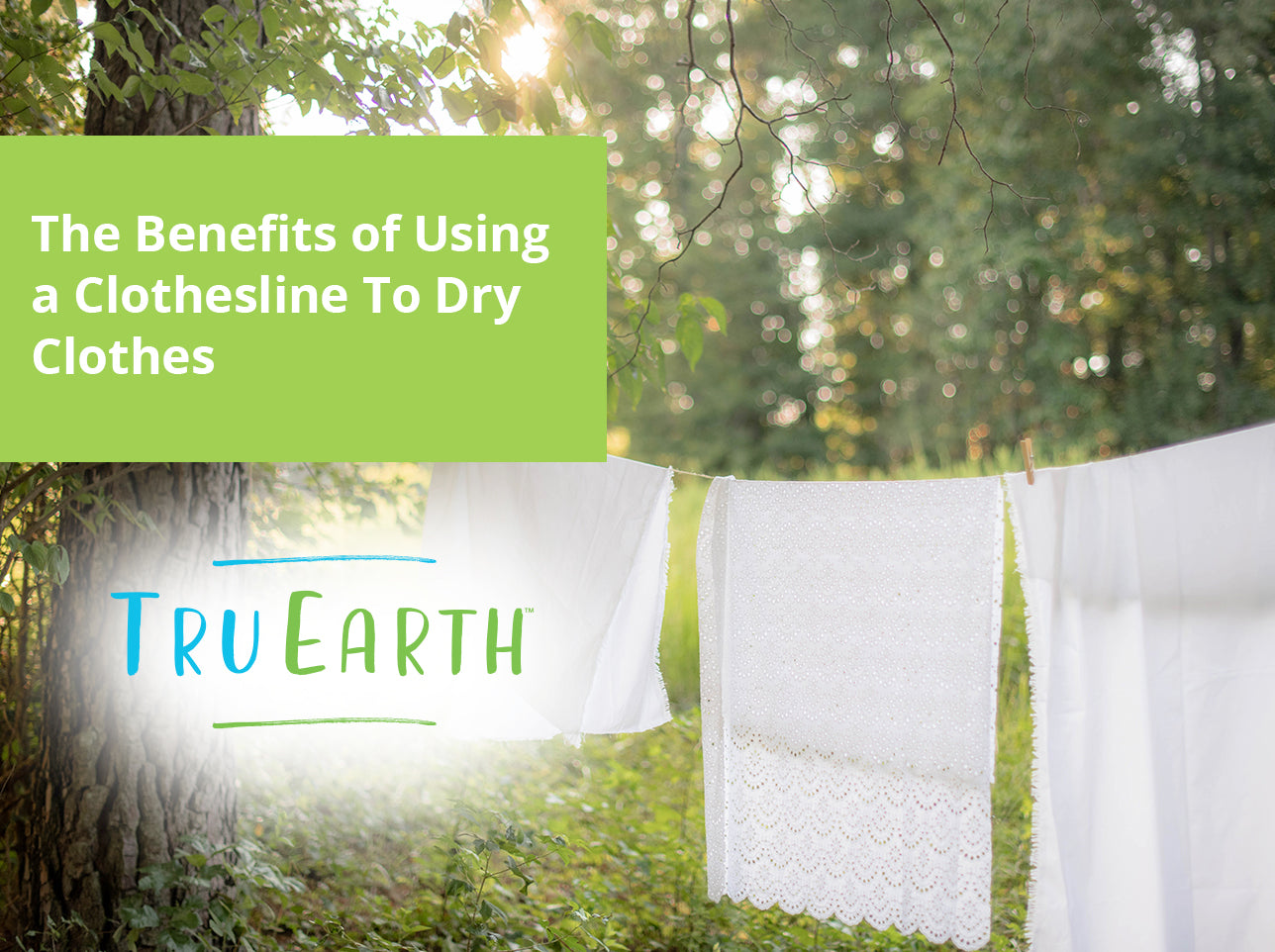 The Benefits of Using a Clothesline To Dry Clothes – Tru Earth US
