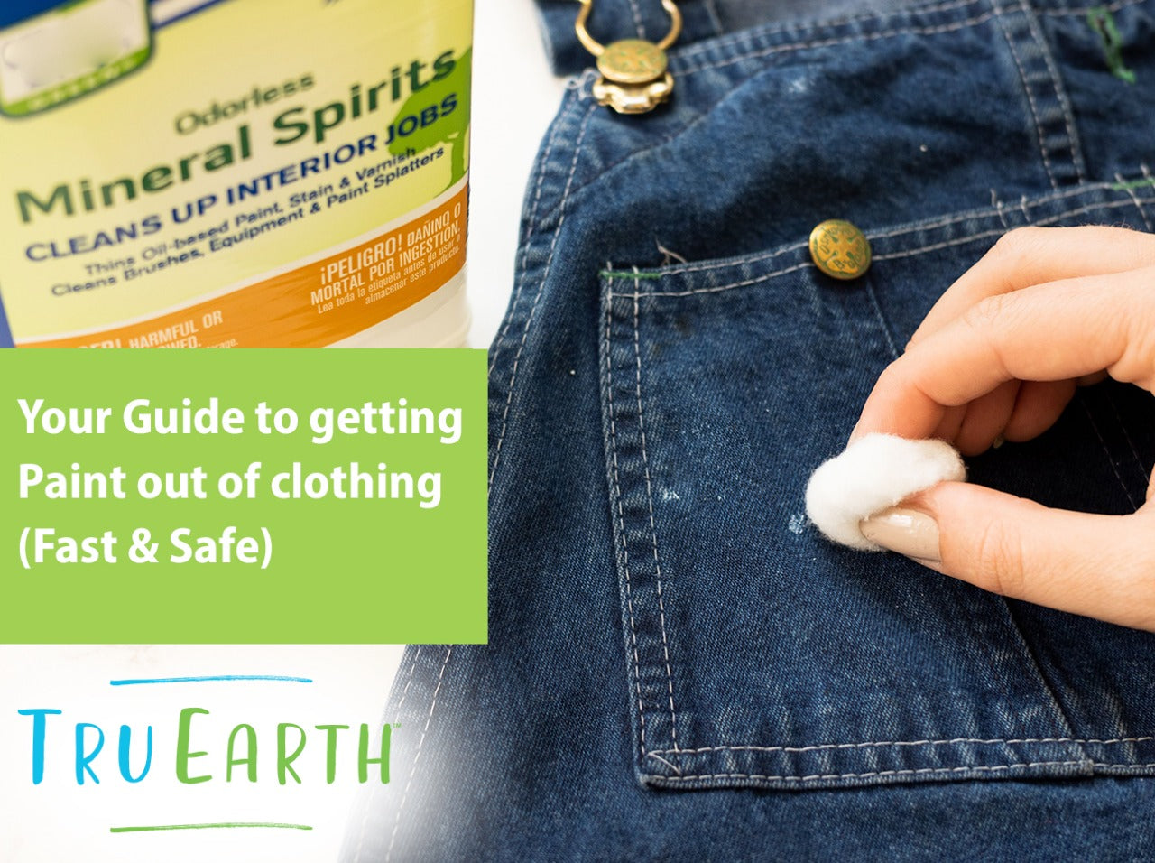 Your Guide to Getting Paint Out of Clothing - Fast and Safe! – Tru 