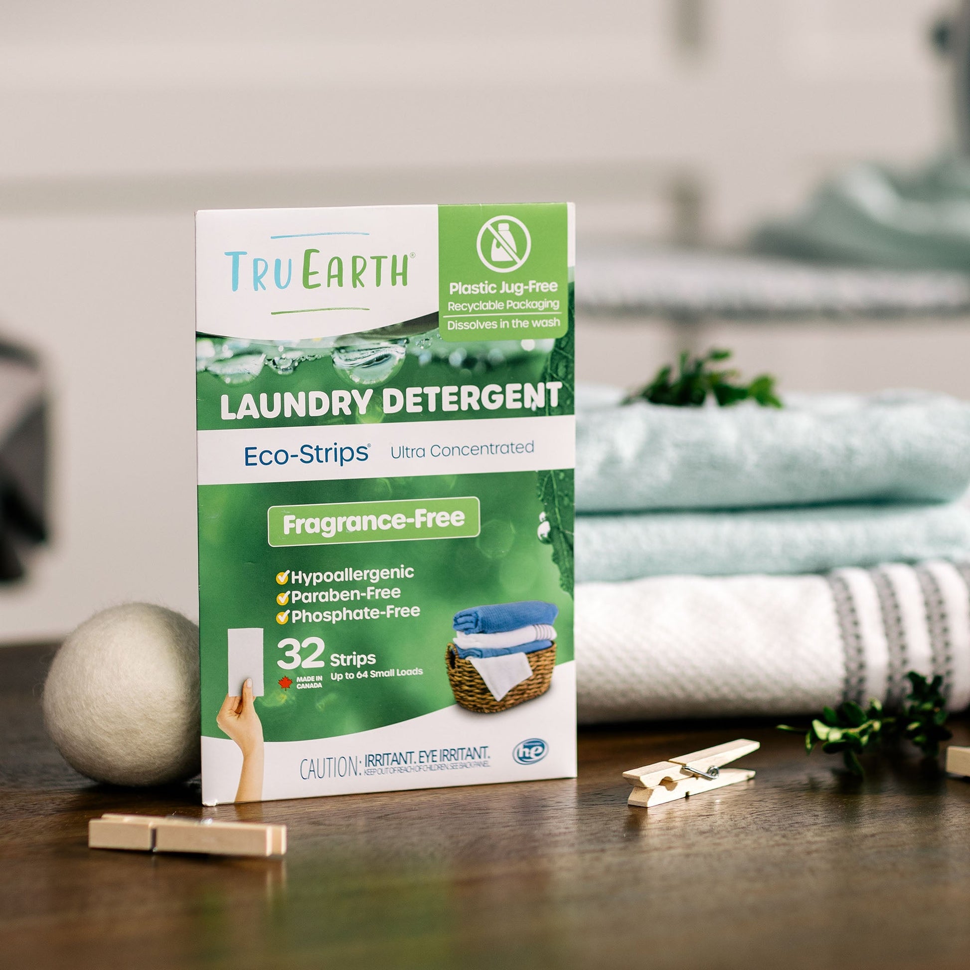 Tru Earth Laundry Detergent - Fragrance-Free / 384 Strips