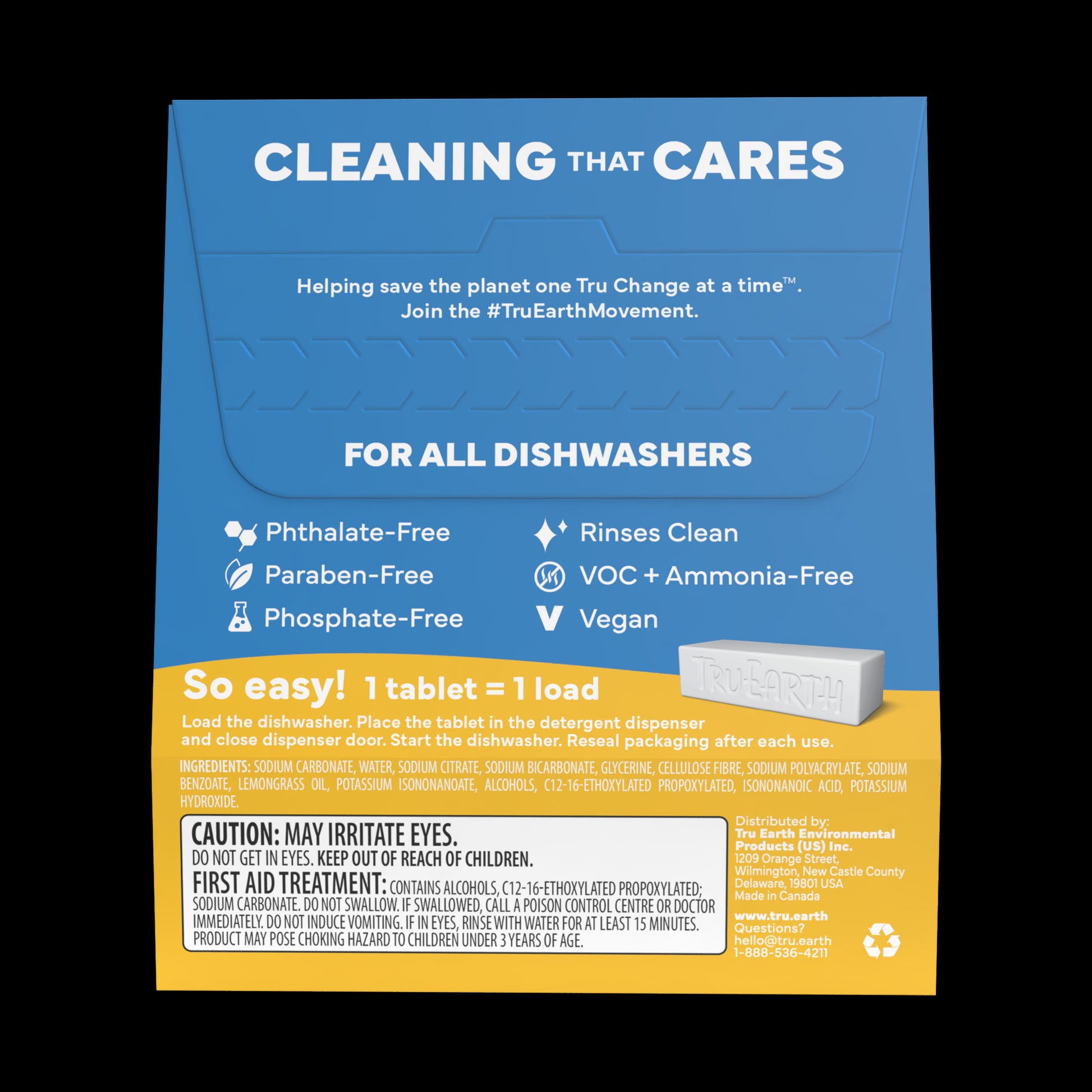 Tru Earth Dishwasher Detergent Tablets