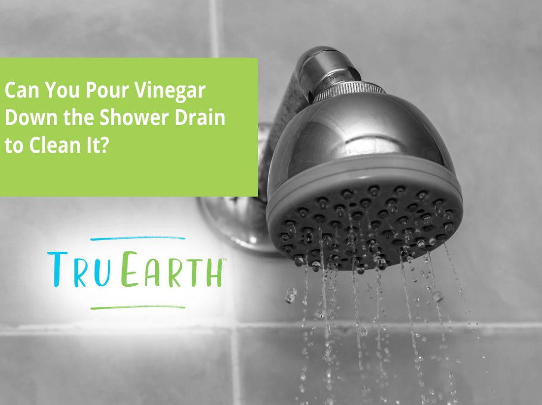 Can You Pour Vinegar Down the Shower Drain to Clean It? – Tru Earth US