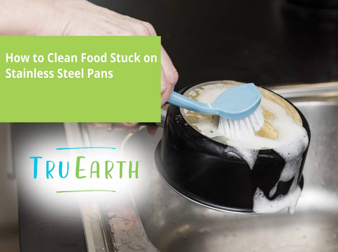 How to Clean Food Stuck on Stainless Steel Pans