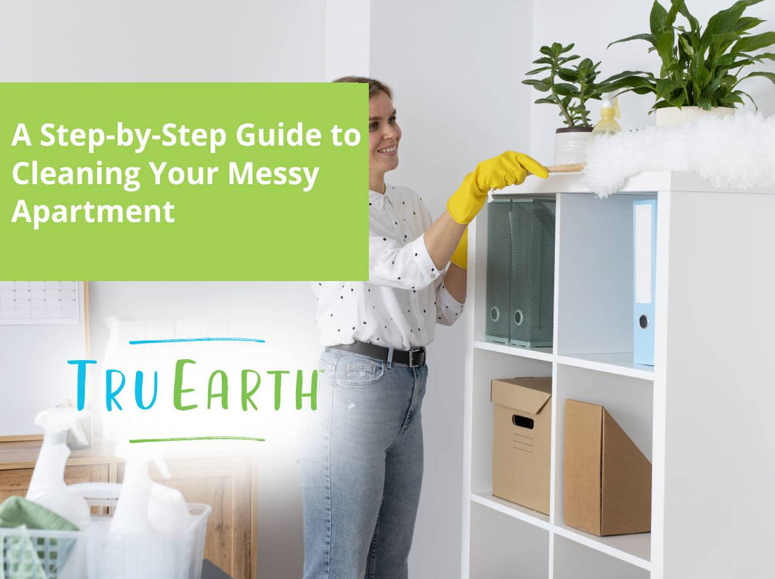 A Step-by-Step Guide to Cleaning Your Messy Apartment