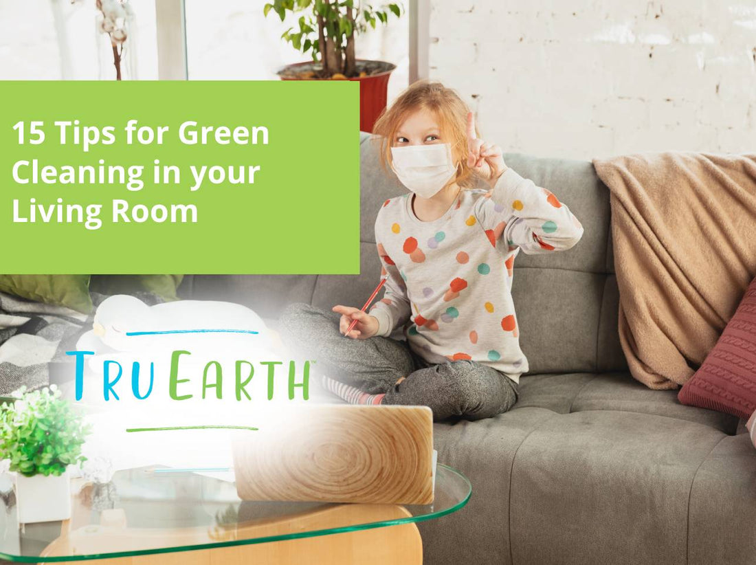 15 Tips for Green Cleaning in your Living Room