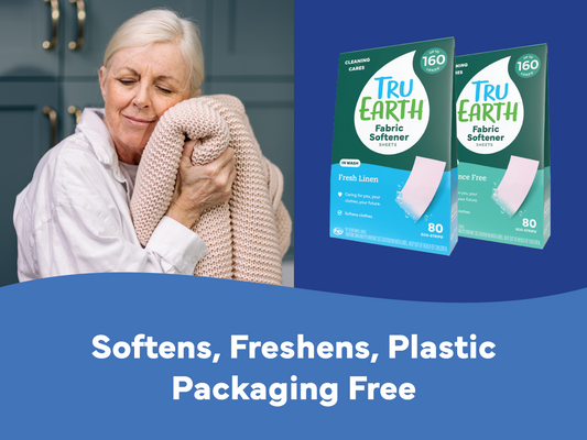 Softness Made Simple: Tru Earth’s NEW In-Wash Fabric Softener Sheets Deliver Effortless Freshness!
