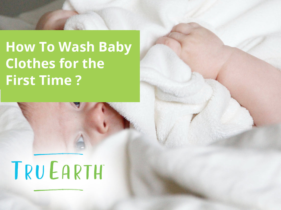 How To Wash Baby Clothes for the First Time