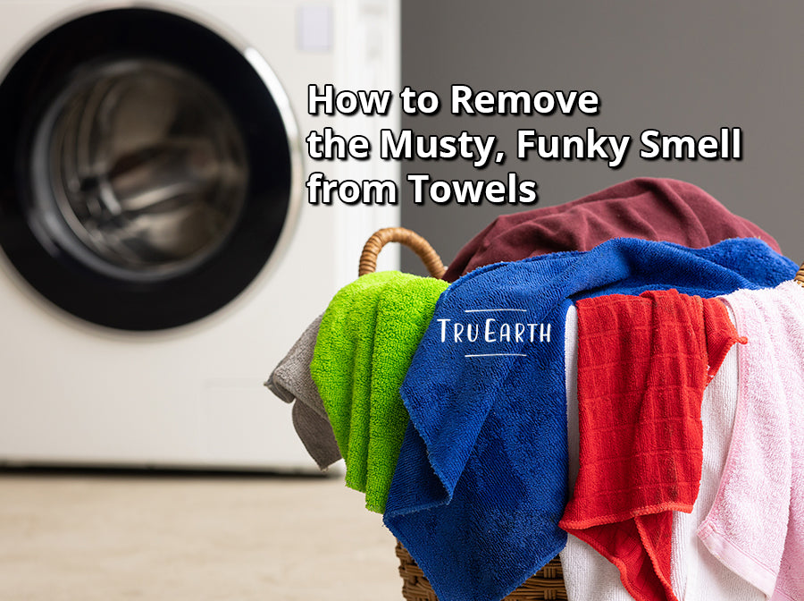 How to Remove the Musty, Funky Smell from Towels