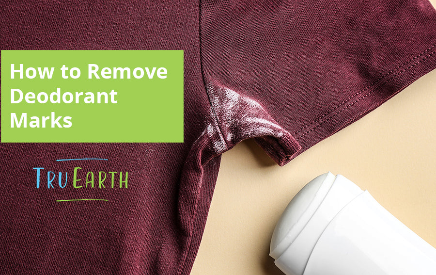 How to Remove White Deodorant Marks and Crunchy Build-Up from Clothing
