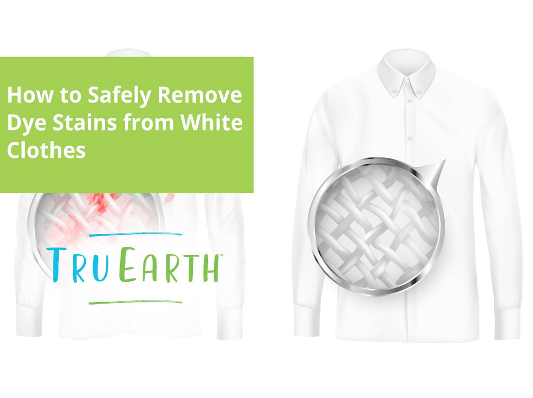 How to Safely Remove Dye Stains from White Clothes – Tru Earth US
