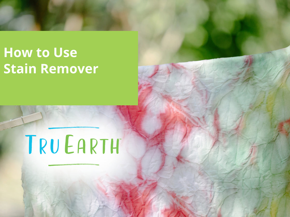 How to Use Stain Remover – Tru Earth US