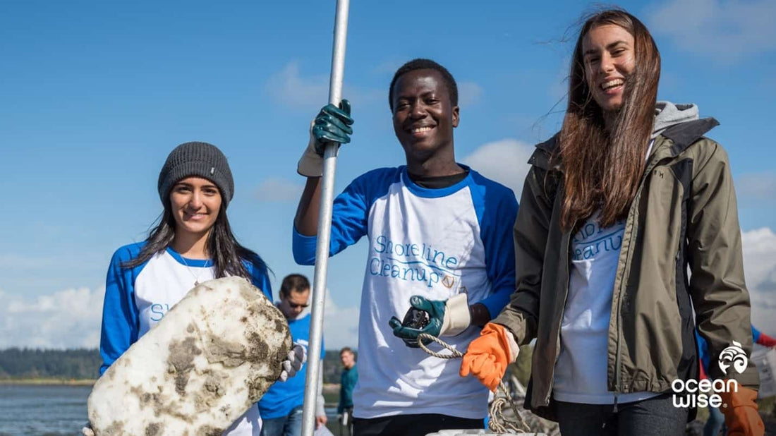Ocean Wise and Tru Earth team up to launch the Great American Shoreline Cleanup