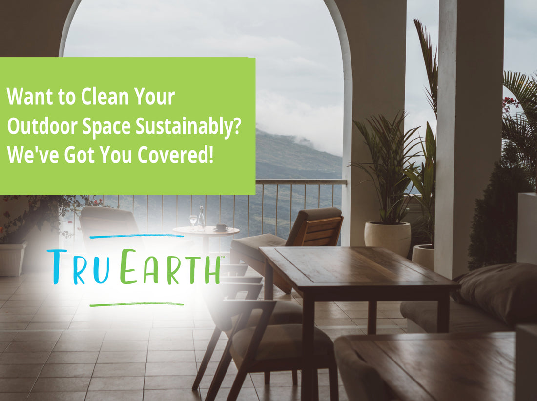 Want to Clean Your Outdoor Space Sustainably? We've Got You Covered!