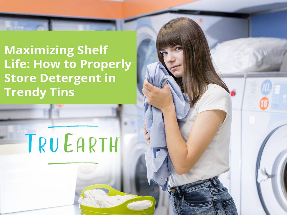 Maximizing Shelf Life: How to Properly Store Detergent in Trendy Tins