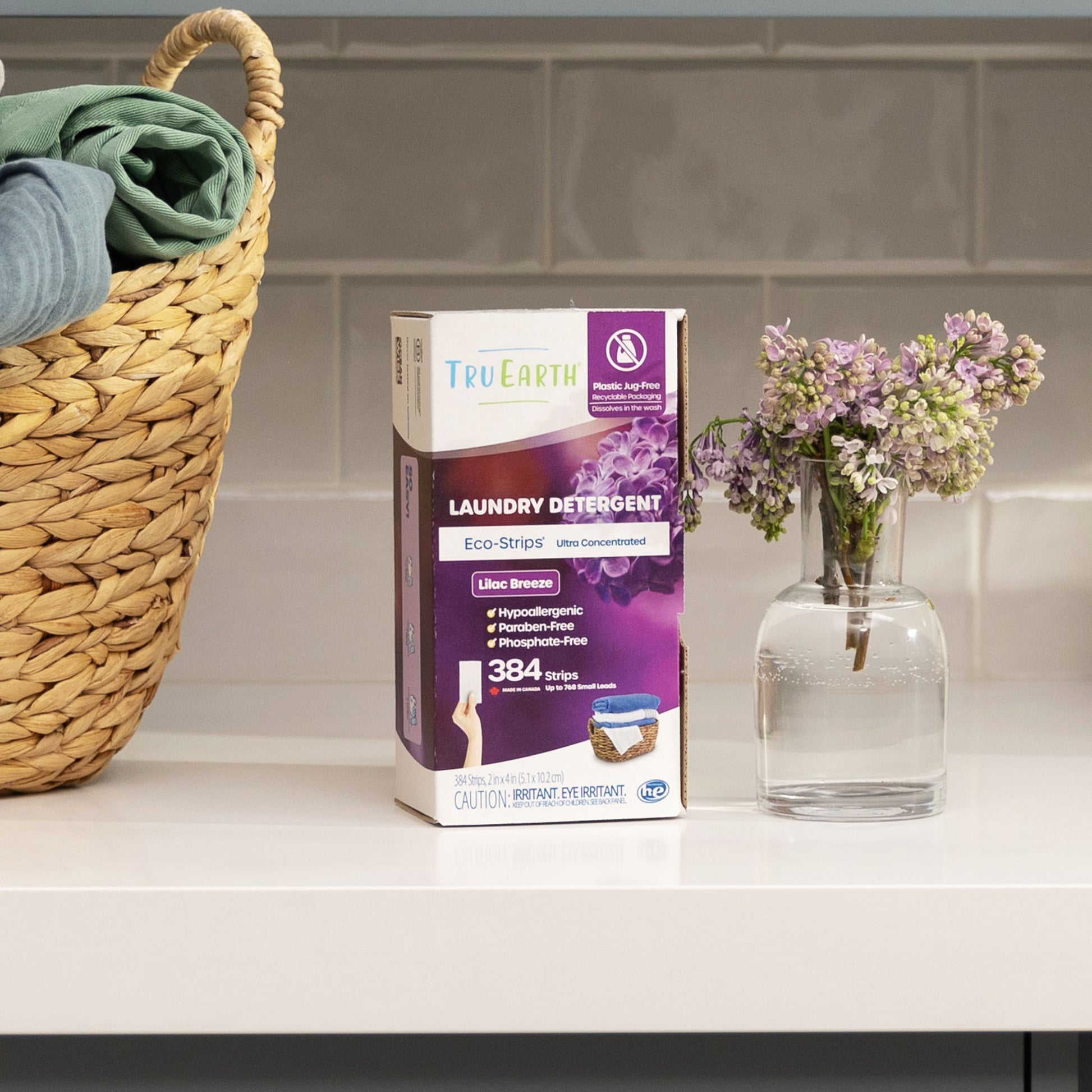 TruEarth Laundry Detergent Lilac Breeze Lifestyle Package