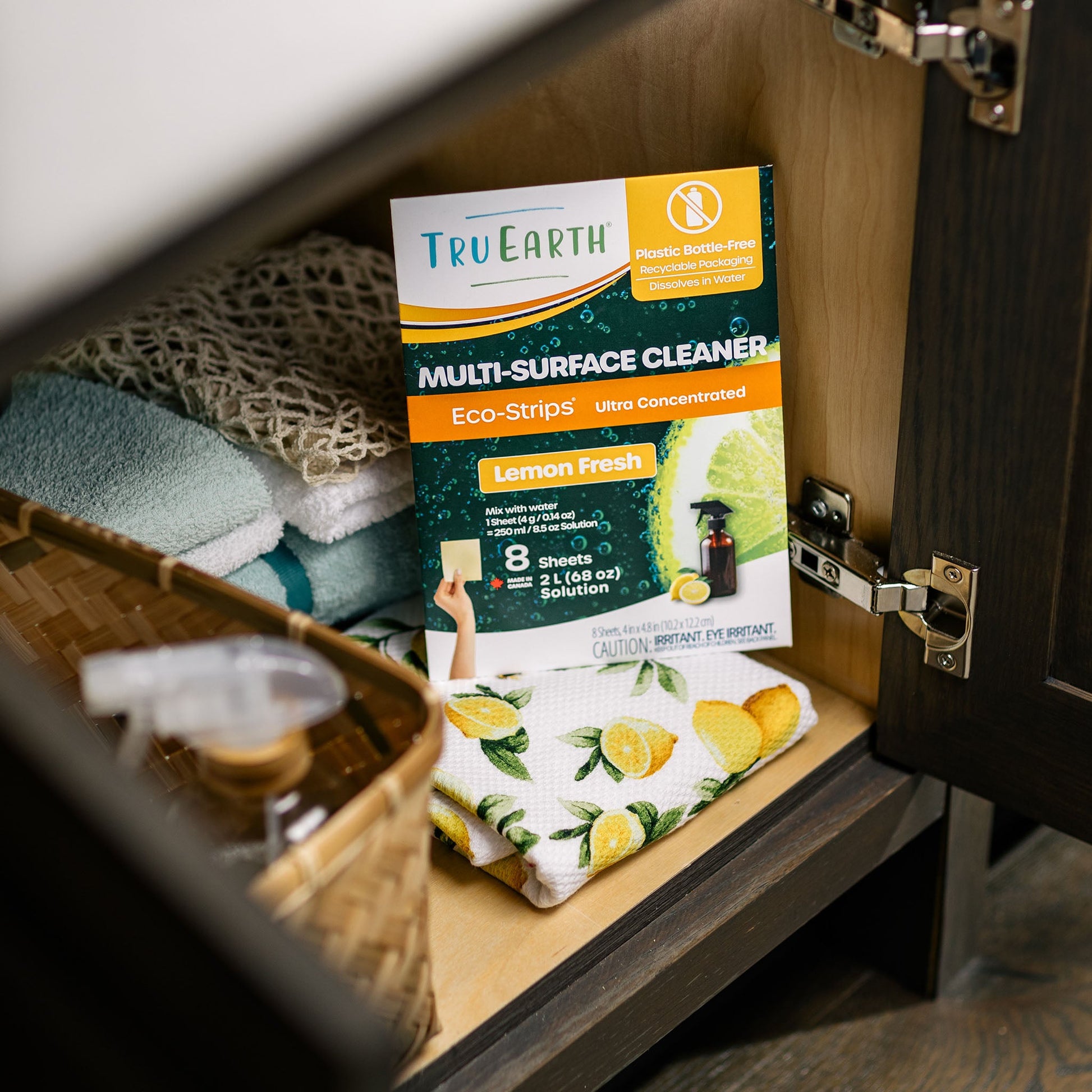 Tru Earth Multi-Surface Cleaner - Lemon Fresh / 8 Sheets