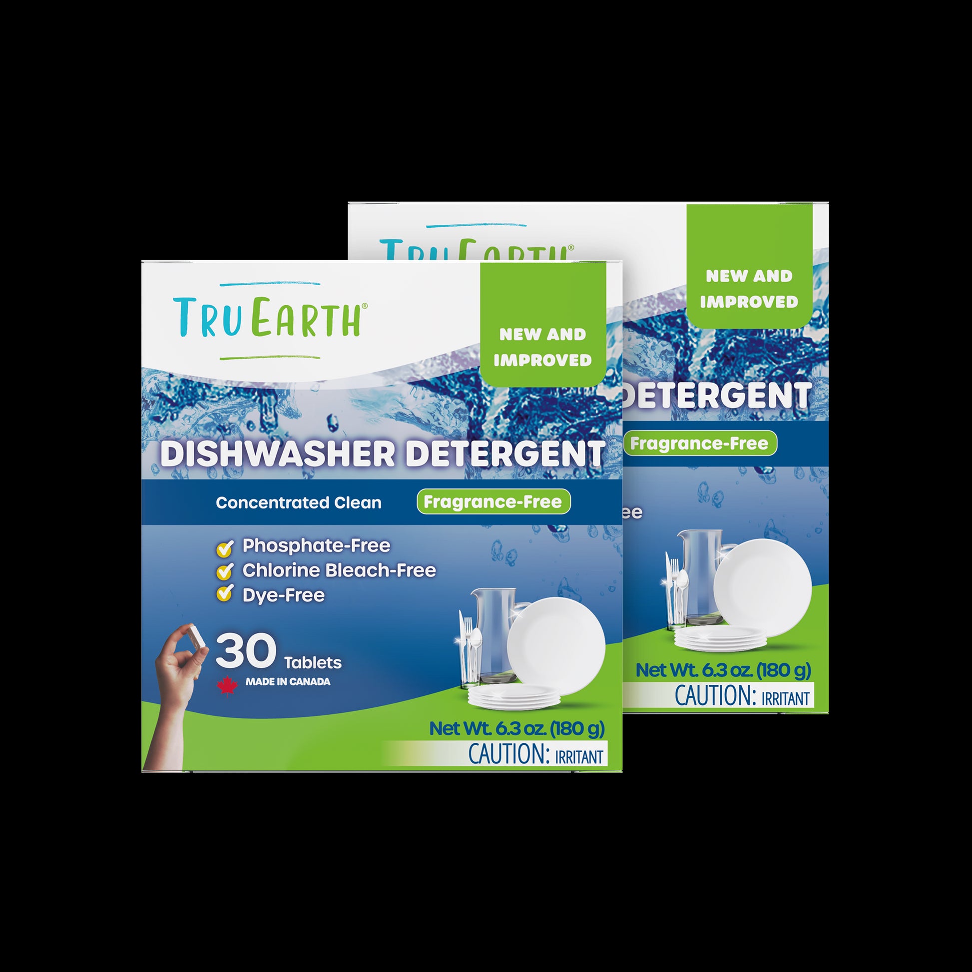 TruEarth Dishwasher Detergent Front of Package