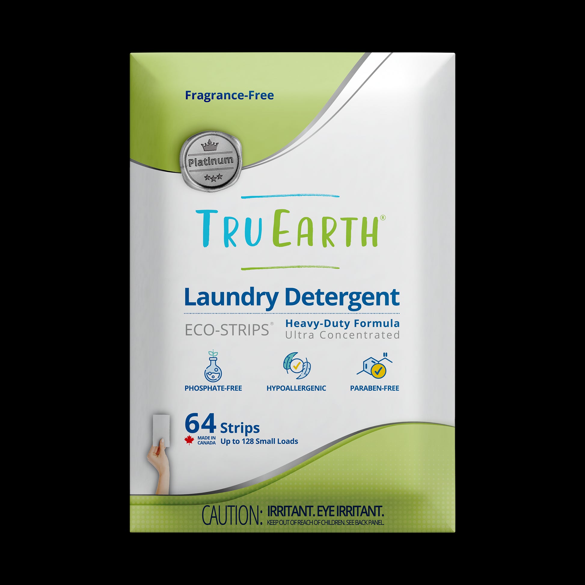 TruEarth Platinum Laundry Detergent Fragrance-Free Front of Package