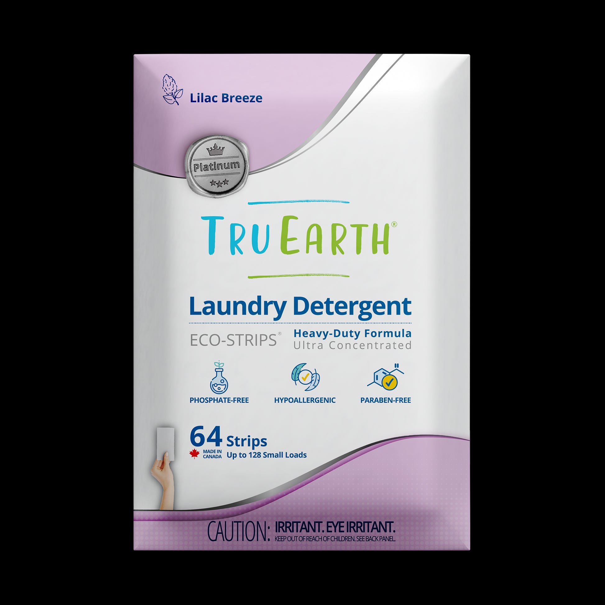 TruEarth Platinum Laundry Detergent Lilac Breeze Front of Package