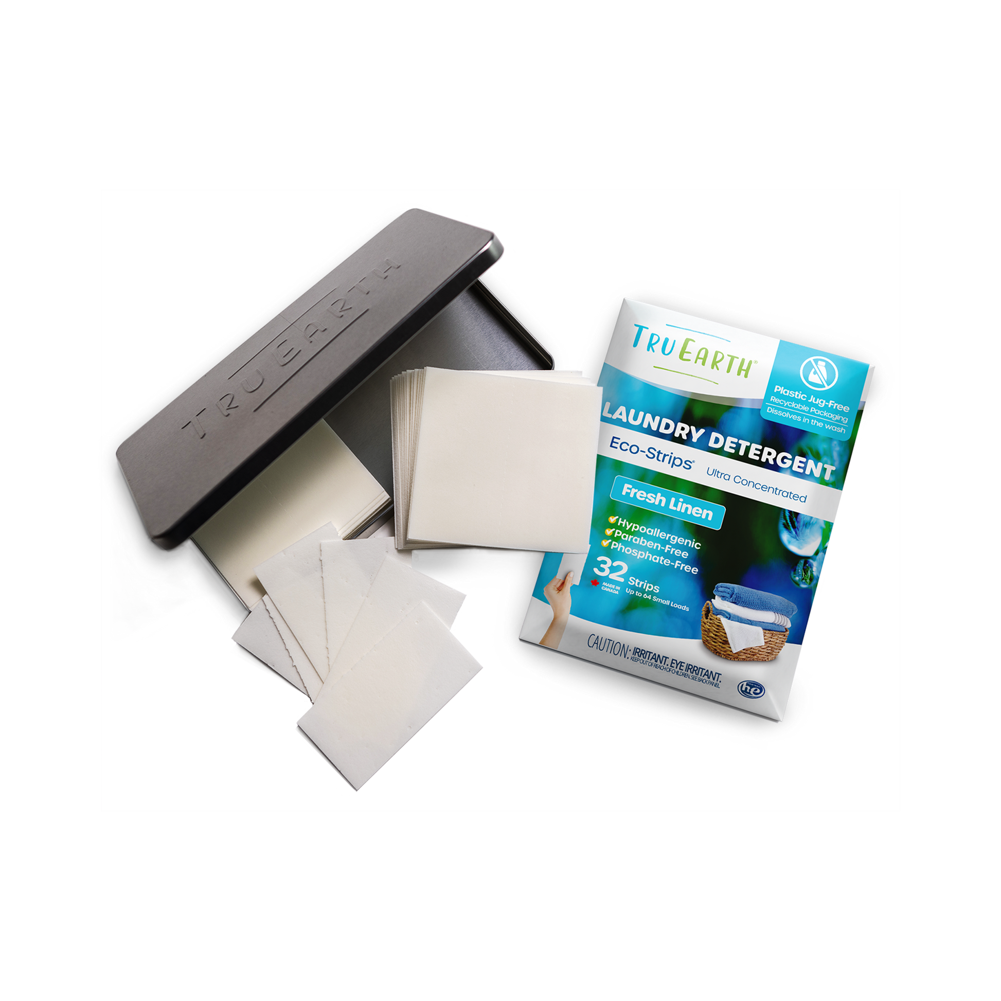 Premium Eco-Strip Storage Tin – Tru Earth US