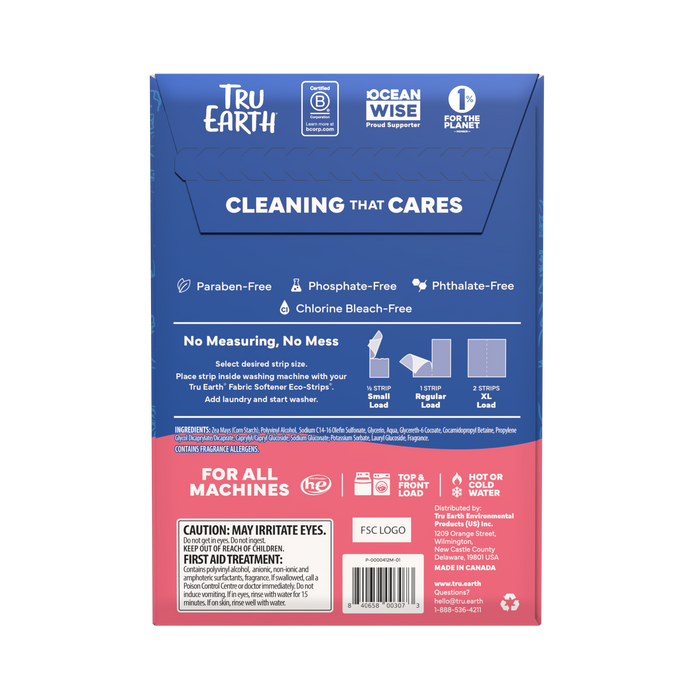 TRU EARTH LAUNDRY DETERGENT SHEETS