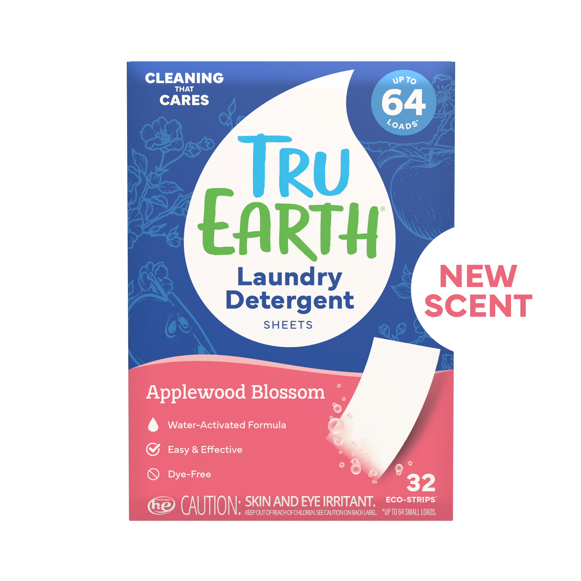 TRU EARTH LAUNDRY DETERGENT SHEETS
