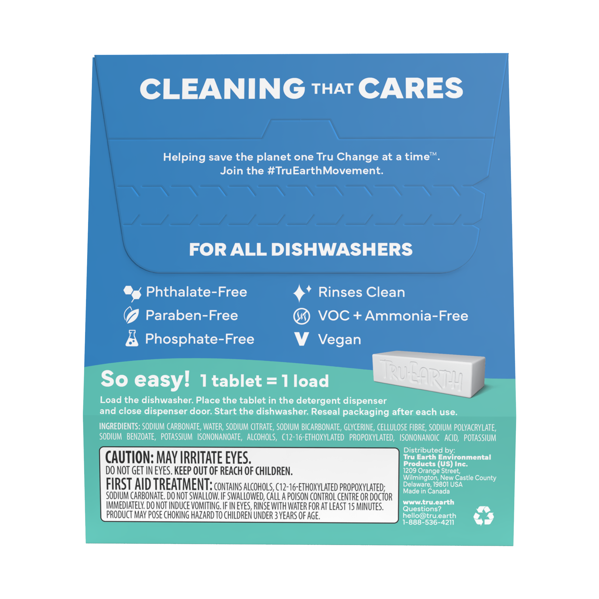 Tru Earth Dishwasher Detergent Tablets