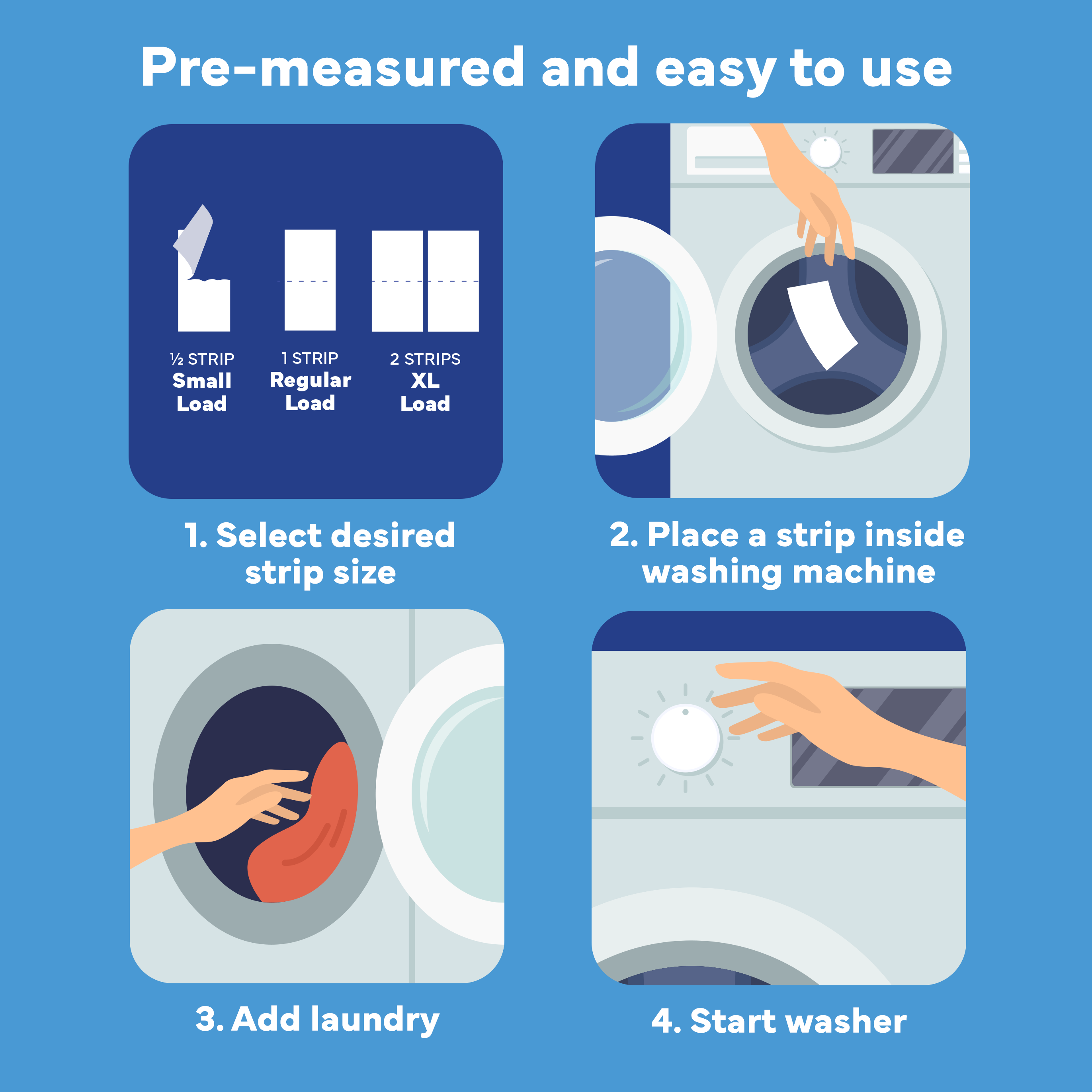 TRU EARTH LAUNDRY DETERGENT SHEETS - FROSTED VANILLA BEAN