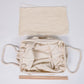 Tru Earth Large Laundry Hamper Collapsible Natural Canvas with Rope Handles