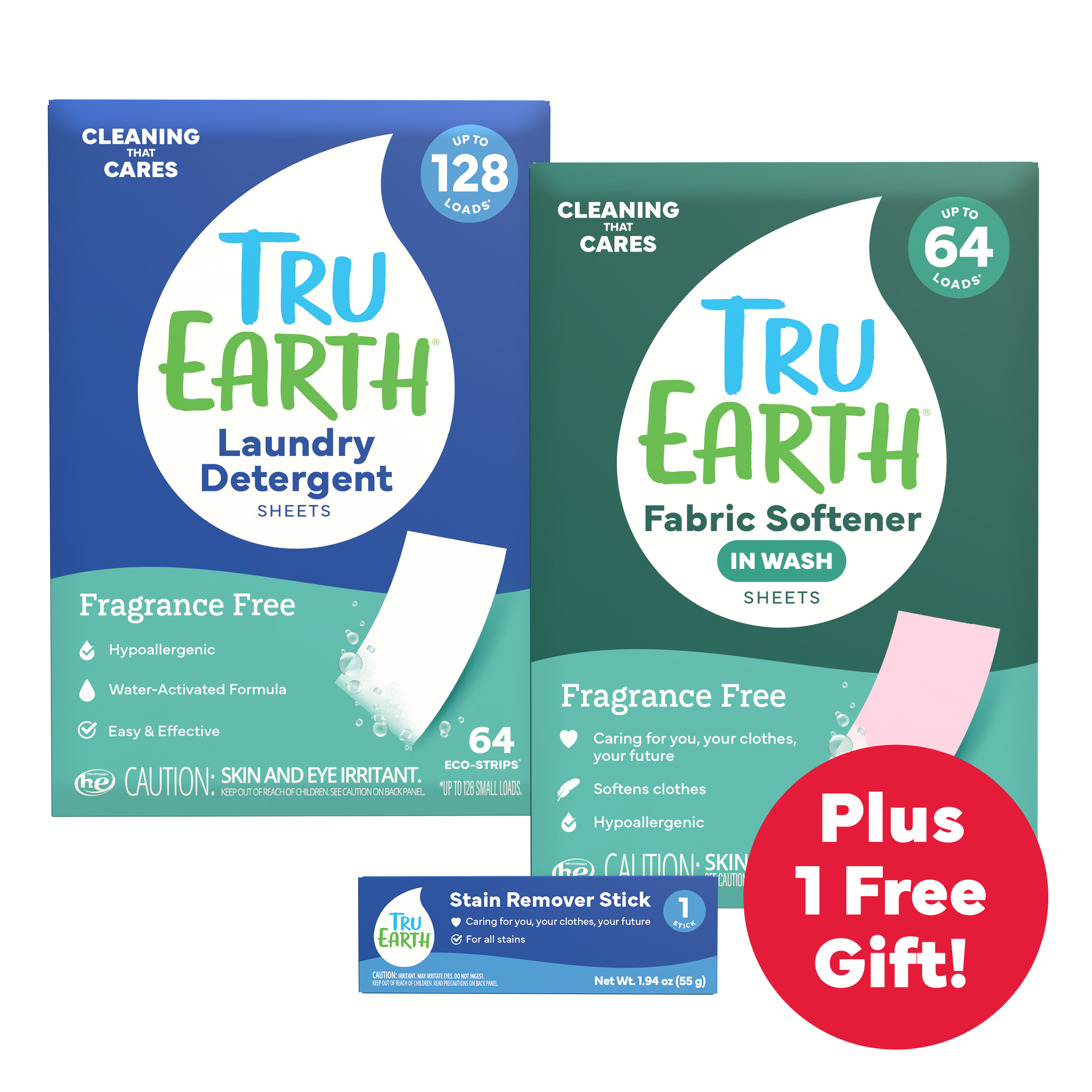 Tru Earth Laundry Starter Bundle – Fragrance Free