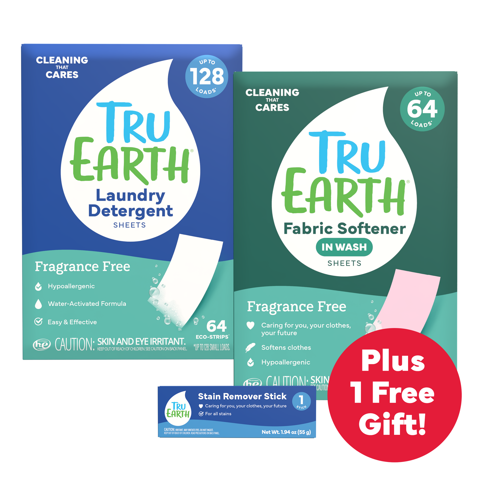 Tru Earth Laundry Starter Bundle – Fragrance Free