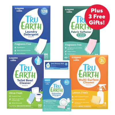 Tru Earth Whole Home Bundle – Fragrance Free