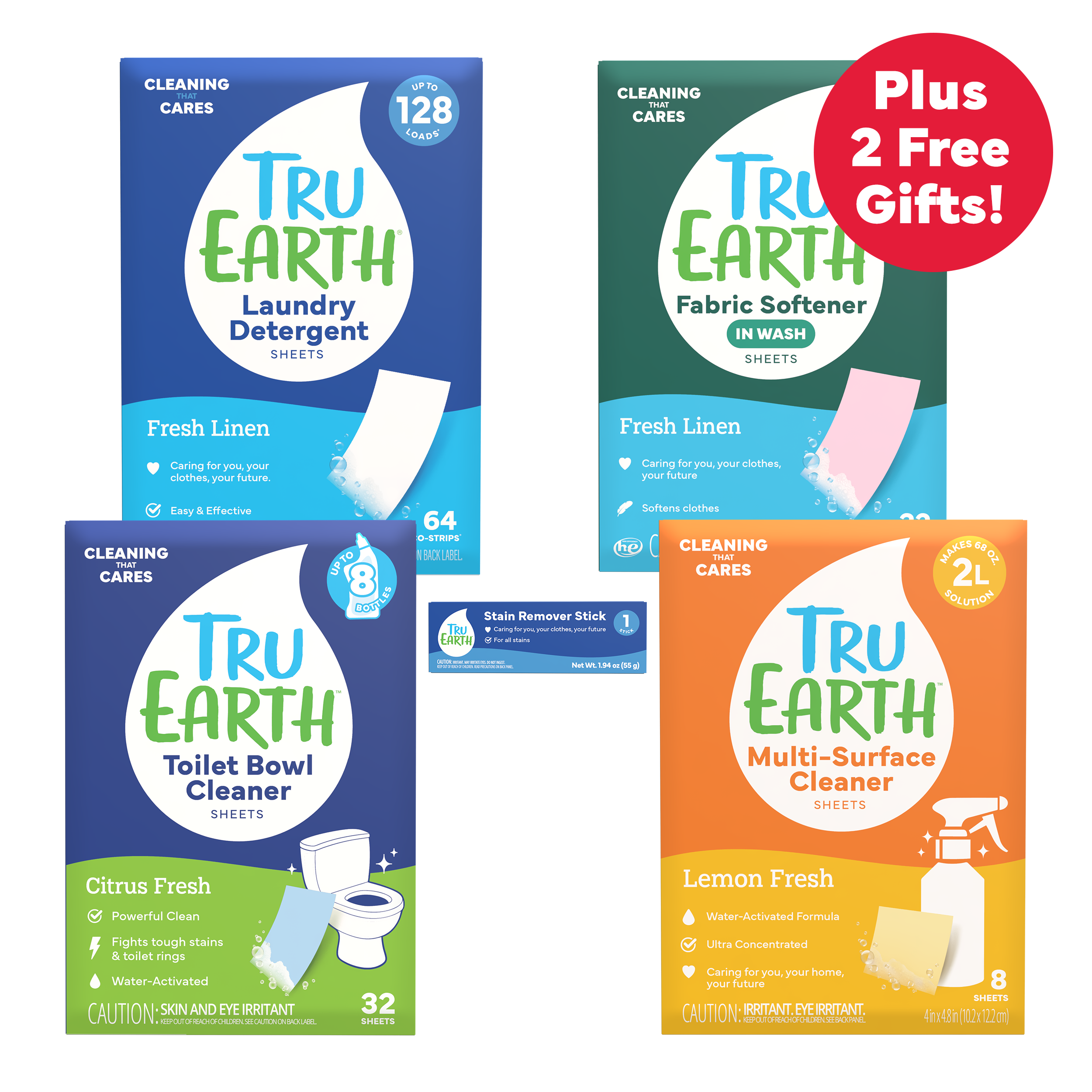 Tru Earth Home Essentials Bundle – Fresh Linen