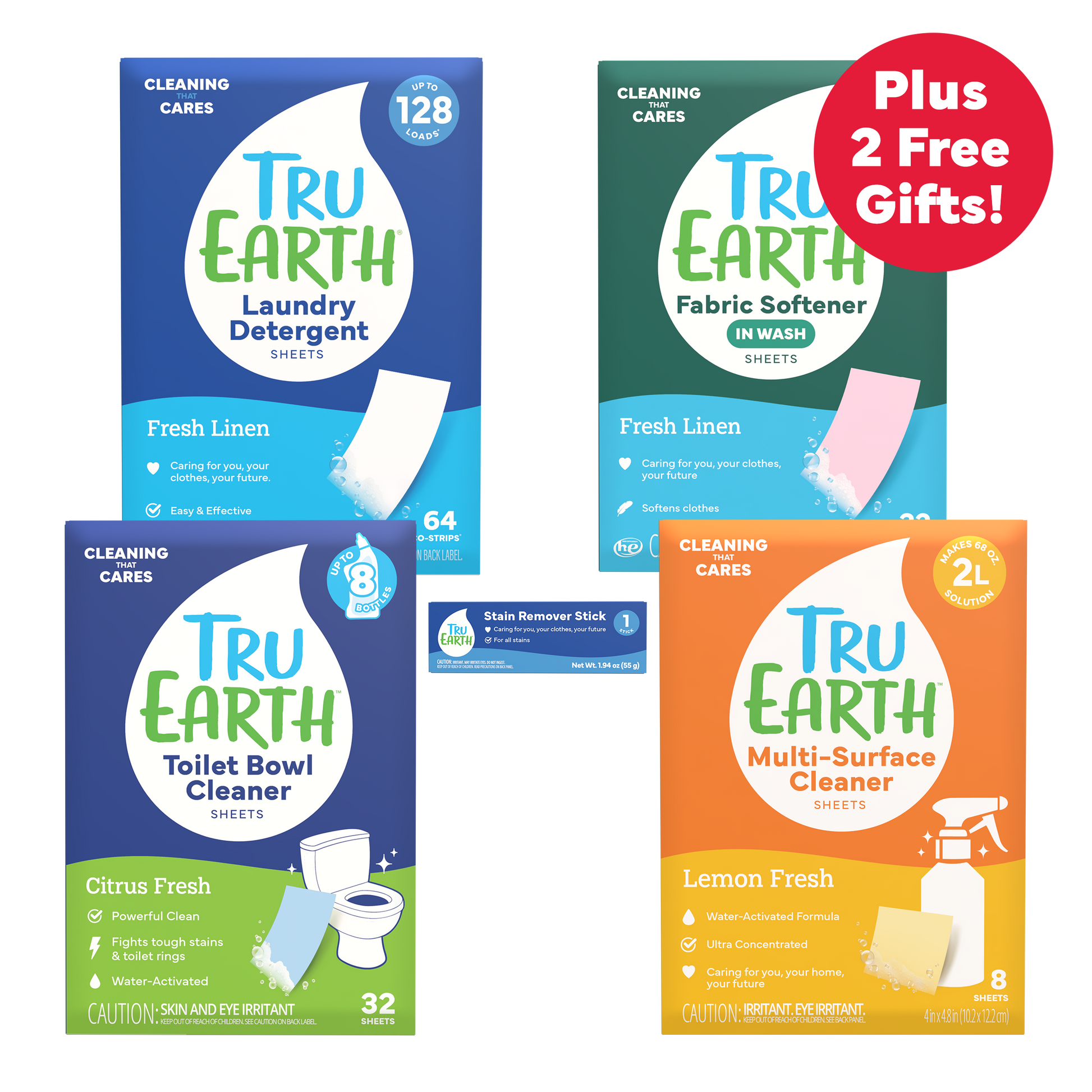 Tru Earth Home Essentials Bundle – Fresh Linen