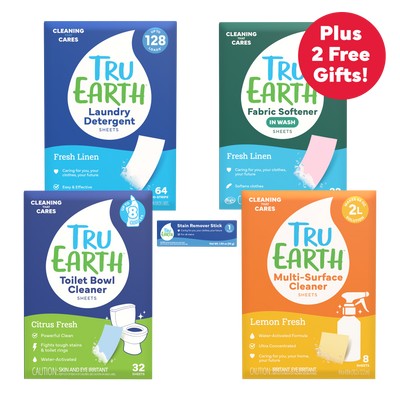 Tru Earth Home Essentials Bundle – Fresh Linen