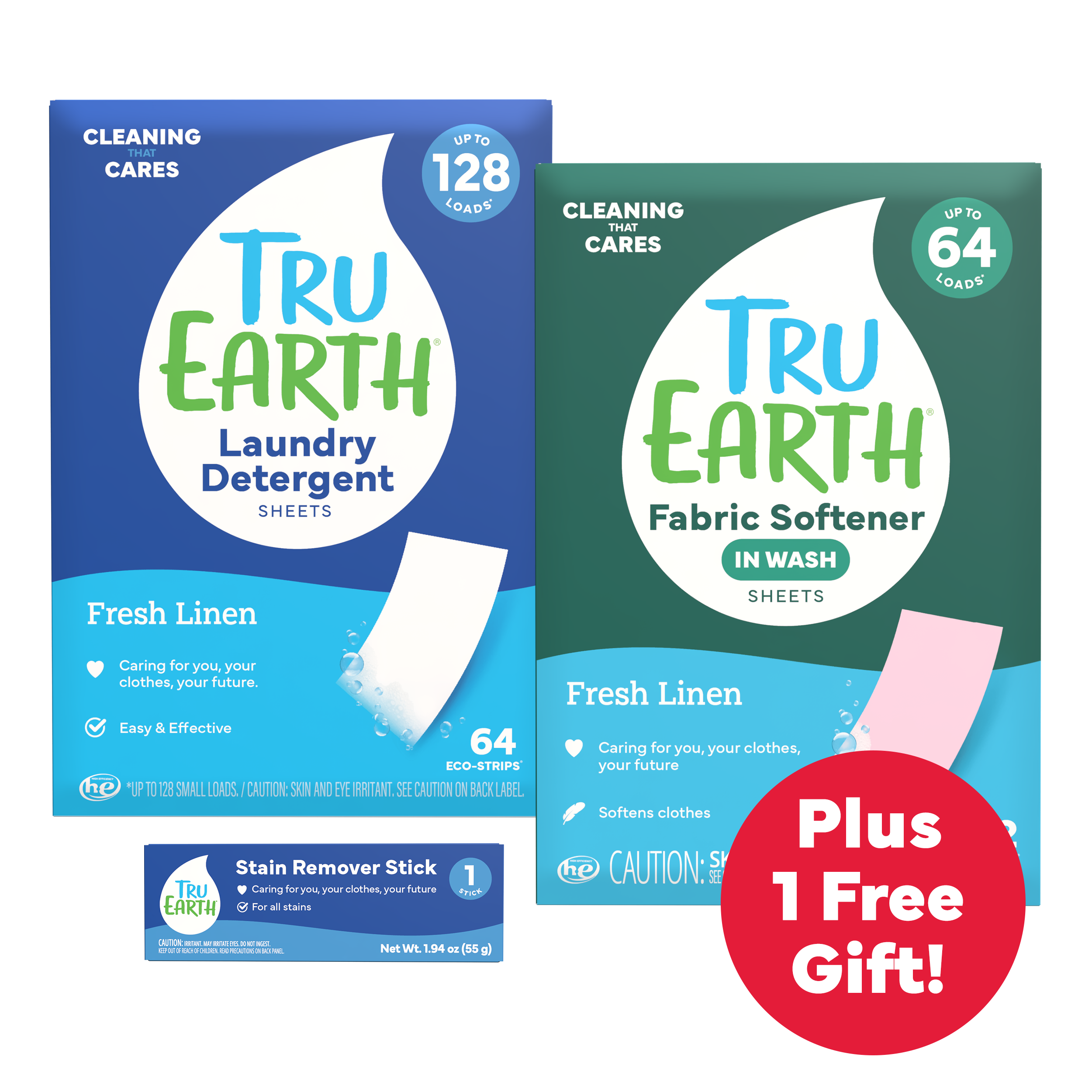 Tru Earth Laundry Starter Bundle – Fresh Linen